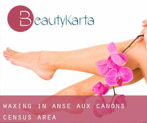 Waxing in Anse-aux-Canons (census area)