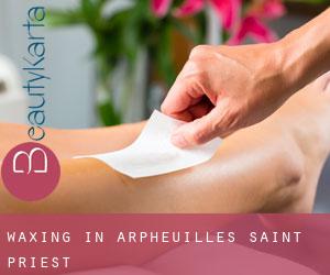Waxing in Arpheuilles-Saint-Priest