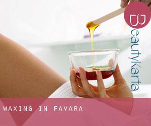 Waxing in Favara