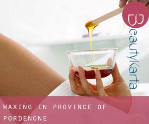 Waxing in Province of Pordenone