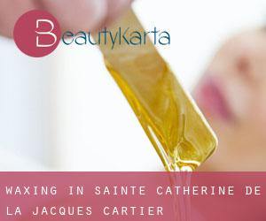 Waxing in Sainte Catherine de la Jacques Cartier