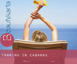 Tanning in Cabanas