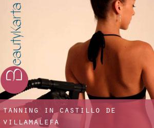 Tanning in Castillo de Villamalefa